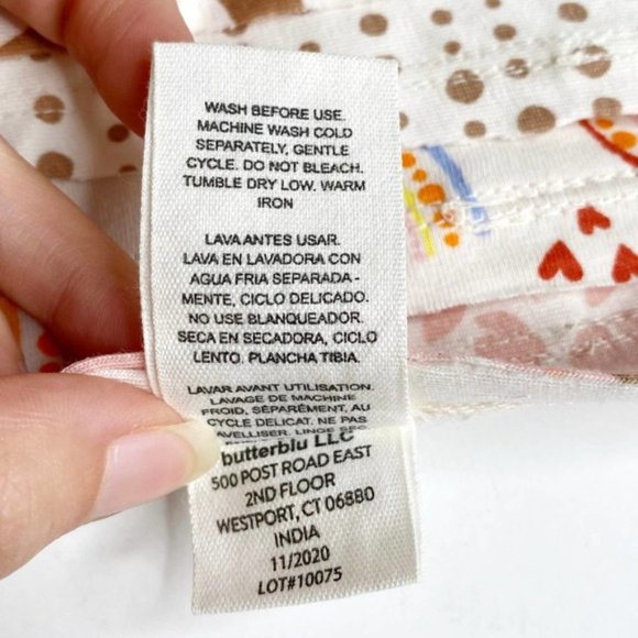 Honest Company Bandana Drool Bibs Reversible Girl - Picture 8 of 9